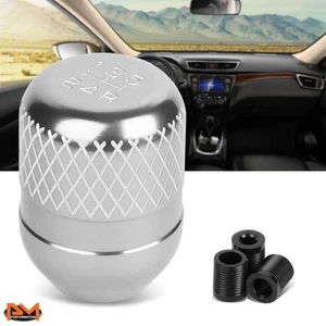 Universal JDM Type-R Style 42mm Racing Manual 5-Speed Aluminum Shift Knob Silver - Bild 1 von 3