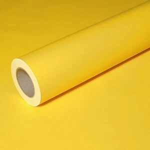 50 m x 0,75 m giallo JUNOPAX carta regalo resistente alle intemperie resistente all'umidità rotolo - Foto 1 di 8