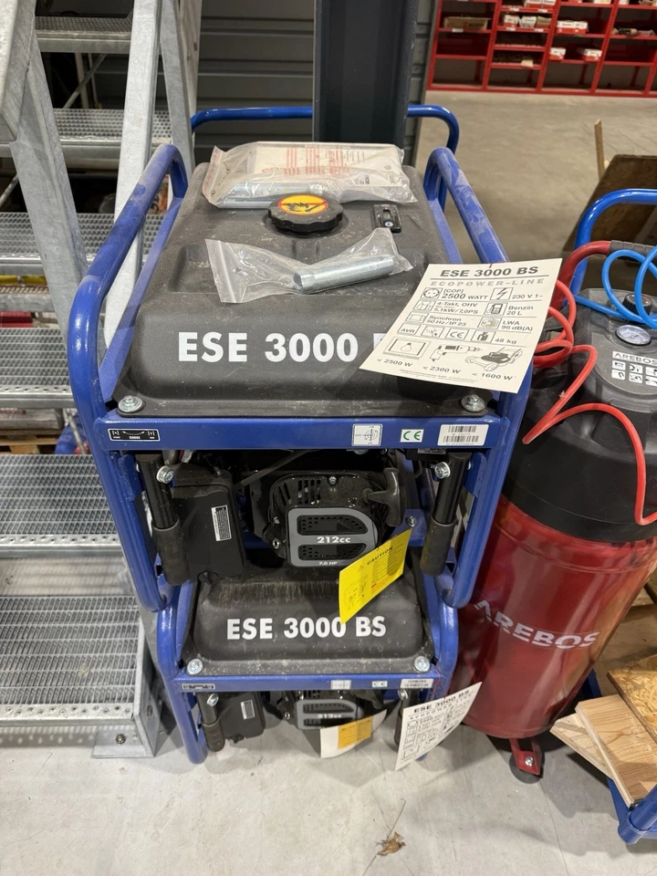 ENDRESS ESE 3000 BS 2,8kW 2x230V 16A Benzin-Stromerzeuger (240214) - Bild 1 von 1