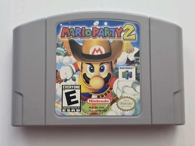 Mario Party 2 Nintendo 64 Authentic Game Original OEM Tested Retro - Image 1 of 4
