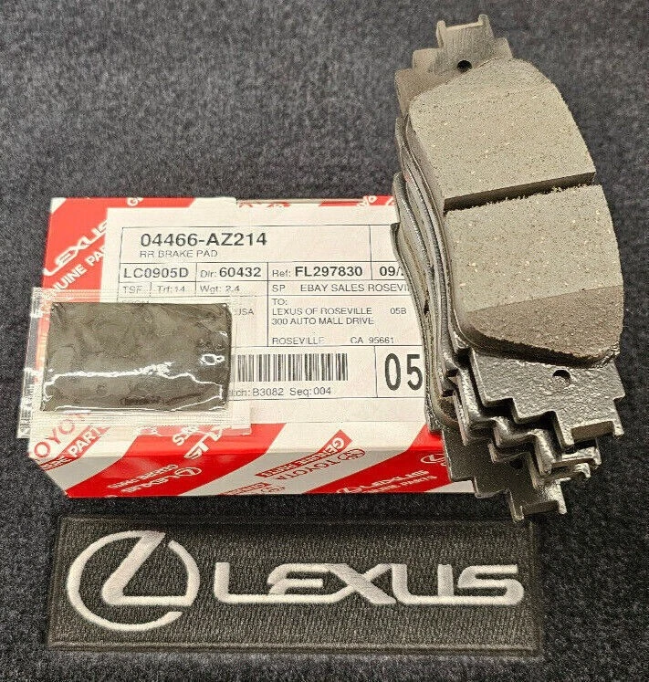 PASTILLAS DE FRENO TRASERAS GENUINAS OEM LEXUS SERIE NX RX350 RX450h NUEVAS 04466-AZ214 2015+ Foto 1 de 2