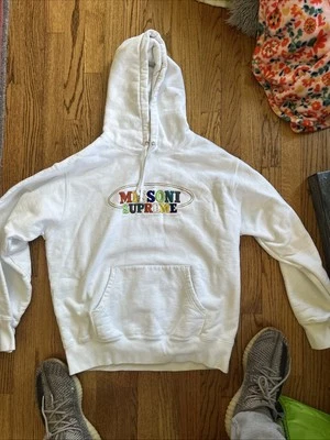 NWT 1994 Supreme x Missoni Hooded Sweatshirt Sz Medium Brand new Without Tags  - Image 1 of 2