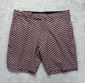 RLX Ralph Lauren Mens Golf Shorts Tailored Fit Maroon Classic Cars Size 33 NWT - Picture 1 of 11