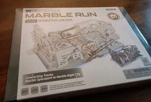 ROKR DIY Infinite Cycle Marble Run Link Pack LG01 Marble Spaceport To Night City - Picture 1 of 1