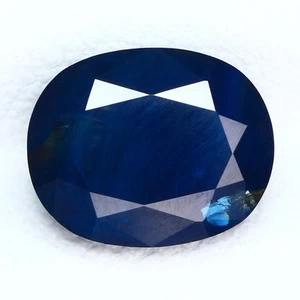 2.96 Ct Mesmerizing Oval 8.9 x 7.2 MM Blue Green Australia Natural Sapphire - Picture 1 of 5