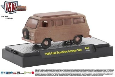 2018 M2 Machines Auto Projects 1965 Ford Econoline Camper Van 1:64 Scale Primer - Image 1 of 4
