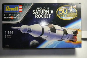 Revell 04909 Apollo 11 Saturn V Rocket 50 Monn Landing Kit 1:144 Boxed F4 - Picture 1 of 5