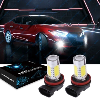 For Nissan Maxima 2009-2014 2PC 6000k White LED Fog Light bulbs - Image 1 of 4