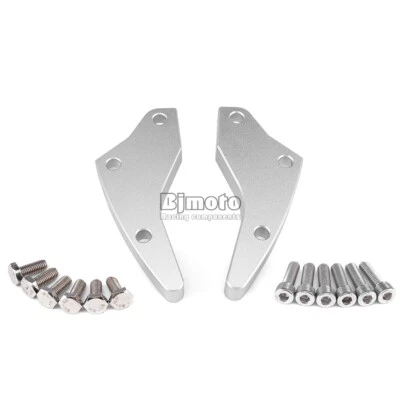 CNC Handlebar Risers 18mm Height up Adapters For BMW K1600GT K1600GTL 2012-2019 - Image 1 of 4