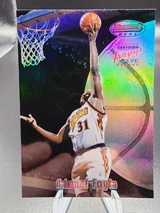 1997-98 Bowman’s Best Certified Issue #125 Adonal Foyle Missing Auto RC Error?