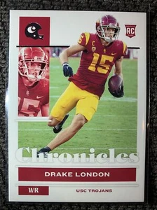 2022 Chronicles Draft Drake London Rookie RC SP - Picture 1 of 2
