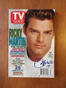 TV Guide June 5-11, 1999 - Ricky Martin - 25 Greatest Musical Moments - No Label - Bild 1 von 2