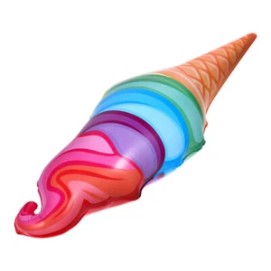 Inflatable Ice Cream Prop Ice Cream Cone Party Prop Inflatable Toy Party Balloon - Picture 1 of 12