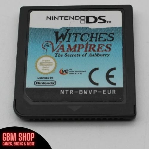 Nintendo DS Spiel | Witches Vampires The Secret of Ashburry | 2DS | 3DS | PAL - Bild 1 von 1