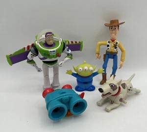 Burger King Disney Pixar Toy Story 5 Figures - Woody Buzz Scud Alien Lenny READ - Picture 1 of 24