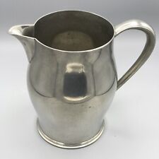Vintage Insico Pewter by Derby Silver Company Pitcher 0509 7.5”