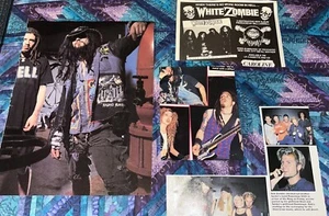 Rob Zombie White Zombie Magazine Clippings Lot Of 4 Heavy Nu Metal Rock - Picture 1 of 4