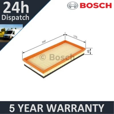 Se adapta a Volvo V40 1997-2004 S40 1997-2003 1.9 2.0 + Otros modelos Filtro de aire Bosch Foto 1 de 4