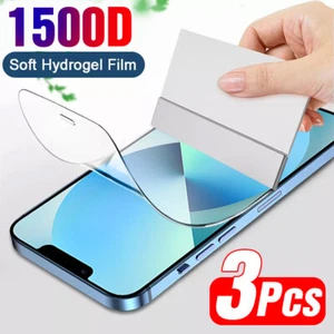 Full Cover Screen Protector For Huawei P30 Pro P20 nova 5T P40 Hydrogel Film - Picture 1 of 8