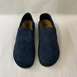 Birkenstock Nuevo con Caja Callan Cuero de Gamuza Marina Ancho Estrecho - Selecciona Talla - Imagen 1 de 5