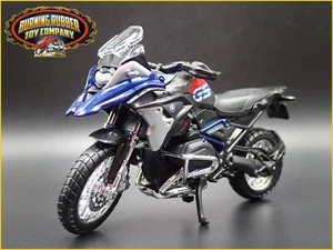 BMW R 1200 GS 2017 SPORTS BIKE MOTORCYCLE 1/18 SCALE DIORAMA DIECAST MODEL BIKE - Picture 1 of 8