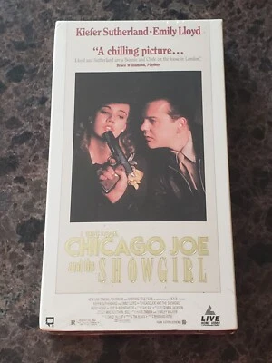 BRAND NEW Chicago Joe And The Showgirl (VHS; 1990) RARE Sealed OOP Watermarks Foto 1 de 4