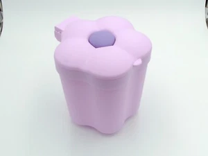 Cubo de basura con forma de flor para habitación 2 habitaciones/1,3 galones (5 litros)/bote de basura/baño-dormitorio - Imagen 1 de 6