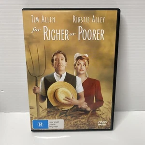 For Richer Or Poorer (DVD, 1997) Tim Allen, Kirstie Alley, Jay O. Sanders Reg 4 - Picture 1 of 6