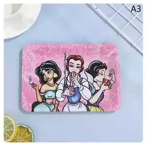 Princess Pink Metal Rolling Tray | Anime Rolling  Accessories | 18x12.5cm | - Picture 1 of 1