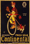 83997 Vintage 1900 Continental Bicycle Tires Wall Print Poster AU