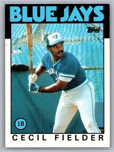Lote de 2 cartas de novatos Cecil Fielder (RC) - casi nuevo *tarjetas de texto* - Imagen 1 de 4