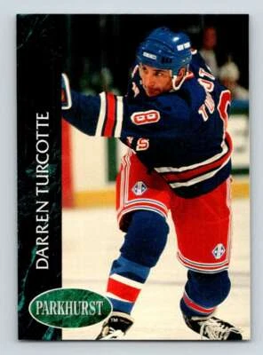 Darren Turcotte 1992-93 Parkhurst #345 NY Rangers ID:21877 - Image 1 of 2