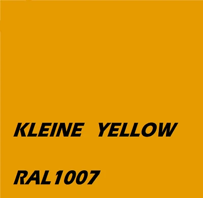 ASC INDUSTRIES Kleine Gelb RAL1007 Landmaschinen Emaille Hochglanzlack Pinsel oder Spray