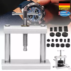 Uhr Reparatur Presse Für Uhren Uhrenschließer Einpresswerkzeug Gehäuseschließer - Bild 1 von 12