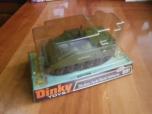 DINKY TOYS 691 ALVIS 1974 STRIKER ANTI TANK VEHICL Mint & sharp BUBBLE Box - Picture 1 of 8
