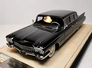 Stamp Models 1:43 1960 Cadillac Fleetwood Series 75 Limo Ebony Black BEAUTIFUL! - Picture 1 of 5
