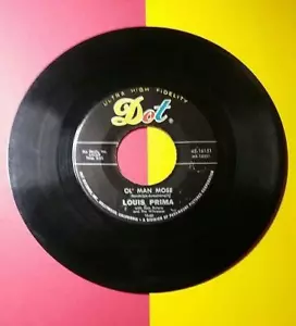 VINTAGE 1950ER JAZZ DOT RECORDS 45 RPM SCHALLPLATTE - LOUIS PRIMA * WUNDERBAR BEI NACHT - Bild 1 von 2