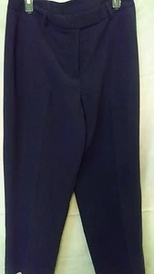 RAFAELLA 12 marineblaue elegante POLYESTERHOSE klassisch gefüttert - Bild 1 von 4