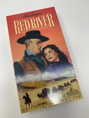 Red River VHS JOHN WAYNE Restored Directors Cut New, Sealed - Image 1 of 2
