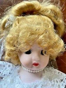 Heritage Lifelike Dolls Soft Body Porcelain Musical Movement Original Box73819 - Picture 1 of 4