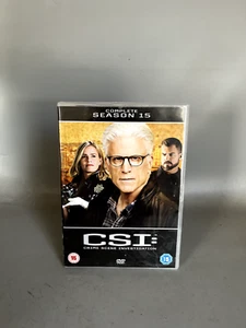 CSI Vegas: The Complete Season 15 DVD R2 PAL Free p&p - Picture 1 of 4