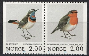 131 Norway 1982, NK 908-09 MNH, Birds III, SC #800-01, MI W15. - Picture 1 of 1