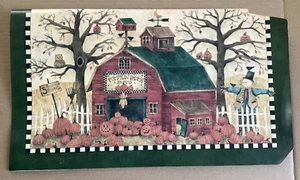 Pumpkin Patch Mailbox Cover Mailwraps Magnetic Vinyl Pumpkin Autumn Fall - Picture 1 of 4