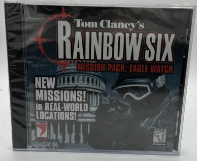 Factory SEALED Tom Clancy's Rainbow Six: Eagle Watch Windows 98/Me/95 1998 - Image 1 of 4