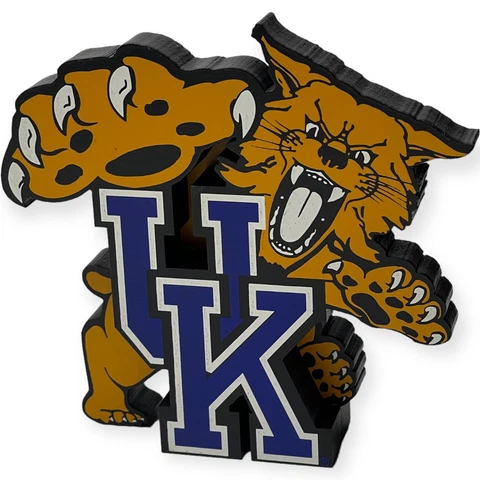 UNIVERSITY OF KENTUCKY FIGURE WILDCATS SHELIA'S SOCIETY COLLEGE FOOTBALL Cover