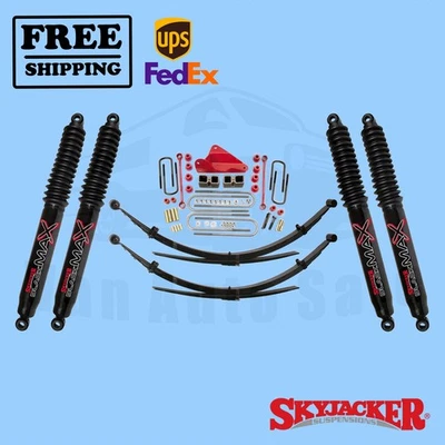 Kit de elevación de suspensión de 4" con amortiguadores Skyjacker para Ford F-350 Super Duty 2000-2003 Foto 1 de 3