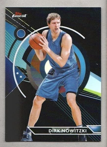 2023-24 Topps Finest Basketball Black Refractor #95 Dirk Nowitzki C /25 - Picture 1 of 2