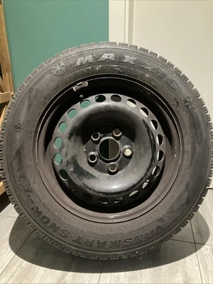 VW T6 T5 Winterrad Auf Stahlfelge Caravelle Transporter Multivan 2021 mit 8-9mm - Bild 1 von 4