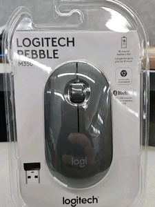 Bluetooth Pebble Mouse M350 - Grafite *NUOVO E SIGILLATO* - Foto 1 di 2