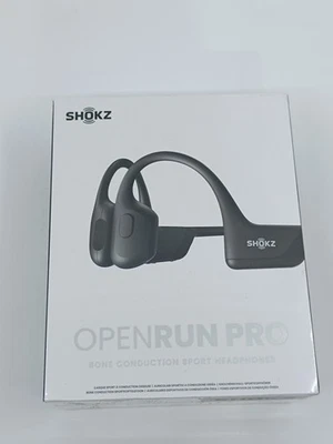 Shokz OpenRun Pro Knochenschall Sportkopfhörer Bluetooth - Schwarz       _0.37_5 - Bild 1 von 4